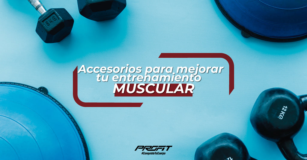 Accesorios fitness para entrenamiento muscular