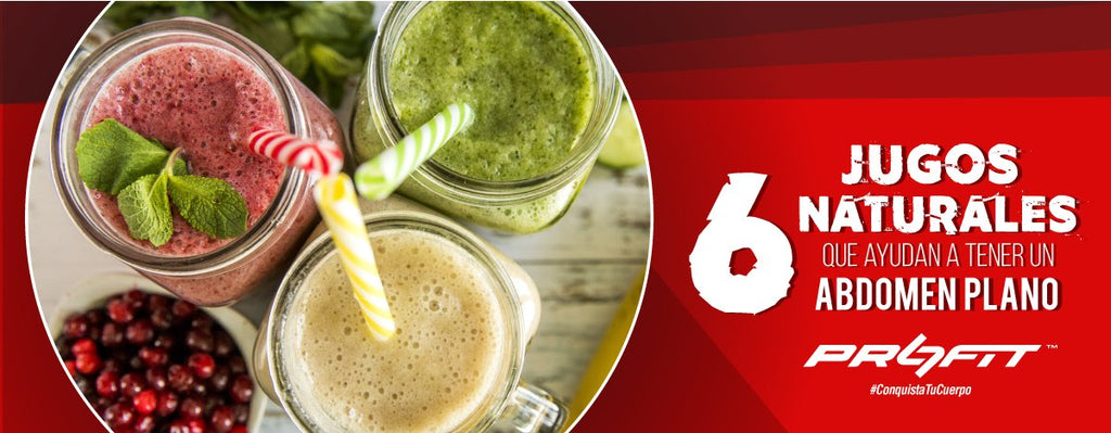 6 JUGOS NATURALES QUE AYUDAN A TENER UN ABDOMEN PLANO
