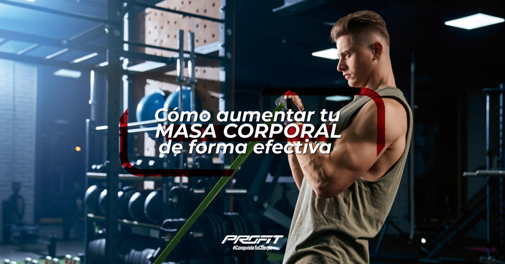 Cómo aumentar masa muscular de forma efectiva