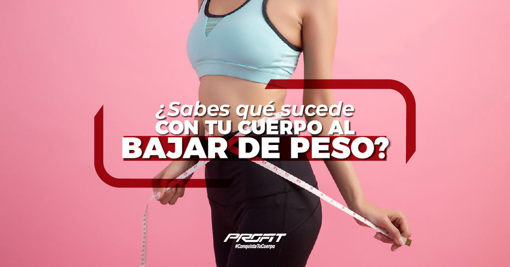 ¿Qué sucede con tu cuerpo al bajar de peso?