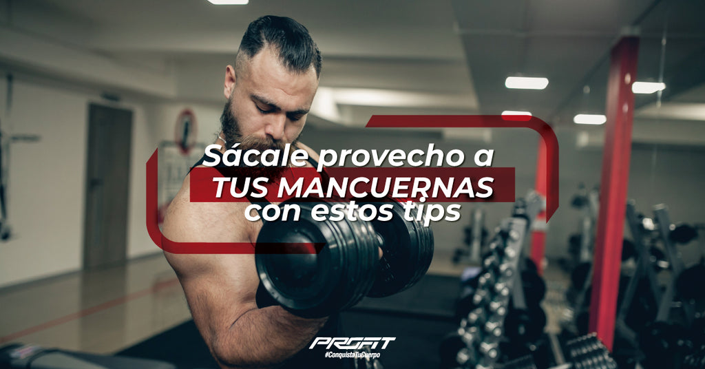 Cómo sacarle más provecho al ejercicio con mancuernas