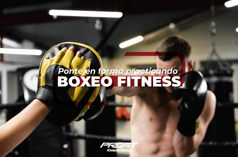 Ponte en forma practicando boxeo fitness
