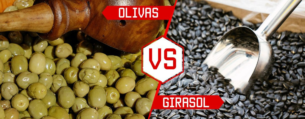 ACEITE DE OLIVA VS. ACEITE DE GIRASOL, ¿CUÁL ES MÁS SALUDABLE?